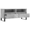 Concrete Grey TV Cabinet - Stylish & Functional Storage