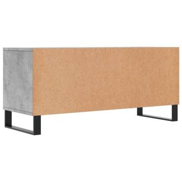 Concrete Grey TV Cabinet - Stylish & Functional Storage