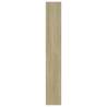 Book Cabinet/Room Divider Sonoma Oak - 60x30x198 cm