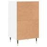 Stylish White Sideboard | 40x35x70 cm Engineered Wood