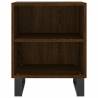 Brown Oak Bedside Cabinet - Stylish & Functional Design