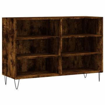 Trendy Smoked Oak Sideboard | 103.5x35x70 cm | Hipo Market