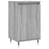 Stylish Grey Sonoma Sideboards - 2 pcs Engineered Wood