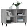 Stylish Grey Sonoma TV Cabinet - Ample Storage & Sturdy Design