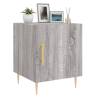 Stylish Grey Sonoma Bedside Cabinets - Set of 2 | Hipo Market