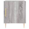 Stylish Grey Sonoma Bedside Cabinets - Set of 2 | Hipo Market