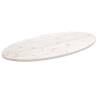 Table Top White 90x45x2.5 cm Solid Wood Pine Oval Colour white Size 90 x 45 x 2.5 cm Quantity in Package 1 