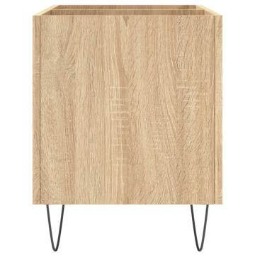 Record Cabinet Sonoma Oak - Stylish Storage for Vinyls