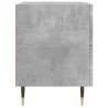 Modern Bedside Cabinets - 2 pcs Concrete Grey | Hipo Market