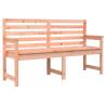 Classic Garden Bench - Solid Douglas Wood, 159.5x48 cm