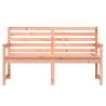 Classic Garden Bench - Solid Douglas Wood, 159.5x48 cm