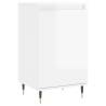 Sideboard High Gloss White 40x35x70 cm - Stylish Storage Solution