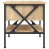 Sonoma Oak Bedside Tables - 2 pcs Industrial Style | Hipomarket