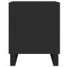 Stylish Black Bedside Cabinets - Set of 2 | Hipomarket