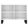 Stylish High Gloss White TV Cabinet - 69.5x30x50 cm