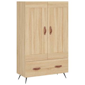 Stylish Highboard Sonoma Oak - 69.5x31x115 cm | Hipomarket