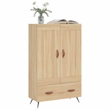 Stylish Highboard Sonoma Oak - 69.5x31x115 cm | Hipomarket