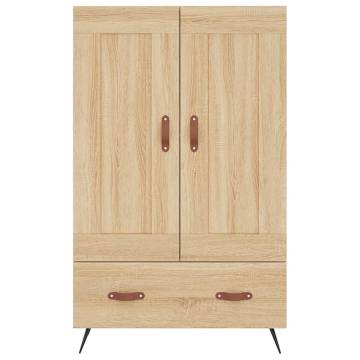 Stylish Highboard Sonoma Oak - 69.5x31x115 cm | Hipomarket