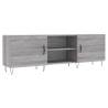 TV Cabinet Grey Sonoma 150x30x50 cm Engineered Wood Colour grey sonoma Quantity in Package 1 