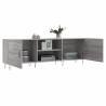 Stylish Grey Sonoma TV Cabinet - 150x30x50 cm | HipoMarket