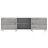 Stylish Grey Sonoma TV Cabinet - 150x30x50 cm | HipoMarket