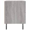 Bedside Cabinet Grey Sonoma - Modern Engineered Wood Design