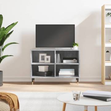 Concrete Grey TV Cabinet - Stylish & Spacious | Hipo Market