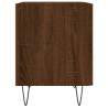 Brown Oak Bedside Cabinet - Modern Storage & Style | HipoMarket