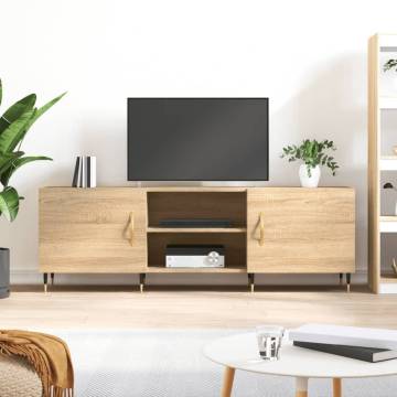 Sonoma Oak TV Cabinet - Stylish & Practical Storage Solution