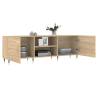 Sonoma Oak TV Cabinet - Stylish & Practical Storage Solution