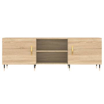 Sonoma Oak TV Cabinet - Stylish & Practical Storage Solution