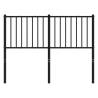 Black Metal Headboard 120cm - Stylish & Sturdy Design