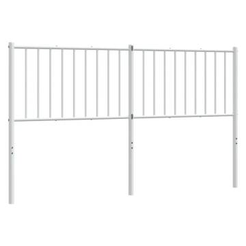 Stylish White Metal Headboard - 150 cm | HipoMarket