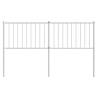 Stylish White Metal Headboard - 150 cm | HipoMarket