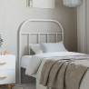 Metal Headboard White 75 cm Colour white Size 75 cm Quantity in Package 1 