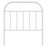 Stylish White Metal Headboard 90 cm | Hipomarket