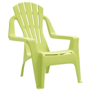 Kids Garden Chairs 2 pcs Green - Stylish & Durable