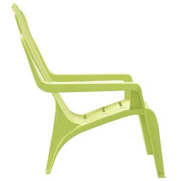 Kids Garden Chairs 2 pcs Green - Stylish & Durable