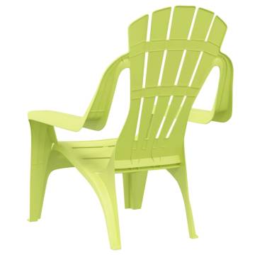 Kids Garden Chairs 2 pcs Green - Stylish & Durable