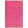 Washable Pink Doormat 120x180 cm - Durable & Non-Slip