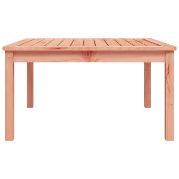 Solid Wood Garden Table 82.5x82.5x45 cm | Hipomarket