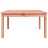 Solid Wood Garden Table 82.5x82.5x45 cm | Hipomarket