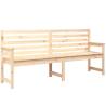 Garden Bench 203.5x48x91.5 cm | Solid Wood Pine - HipoMarket