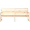 Garden Bench 203.5x48x91.5 cm | Solid Wood Pine - HipoMarket