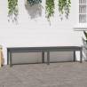 2-Seater Garden Bench Grey 203.5x44x45 cm Solid Wood Pine Colour grey pine Size 203.5 x 44 x 45 cm Quantity in Package 1 Number of 