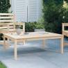 Garden Table 121x82.5x45 cm Solid Wood Pine Colour natural pine Size 121 x 82.5 x 45 cm Quantity in Package 1 