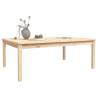 Garden Table 121x82.5 cm | Solid Pine Wood - Hipomarket