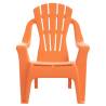 Stylish Orange Garden Chairs for Kids - 2 Pack