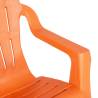 Stylish Orange Garden Chairs for Kids - 2 Pack