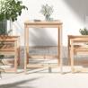 Garden Table 82.5x82.5x110 cm - Solid Pine Wood